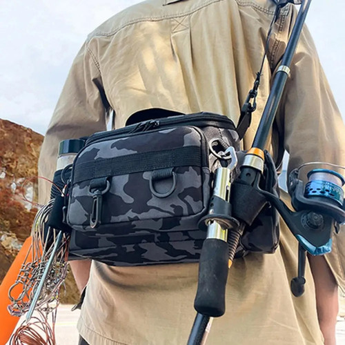 Fishing lure tackle bag waist - tackle,