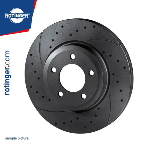Brake disc front axle - brake,