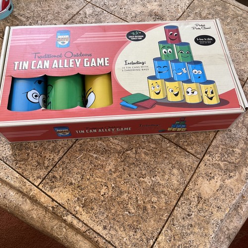 Tin can alley game - brand, new