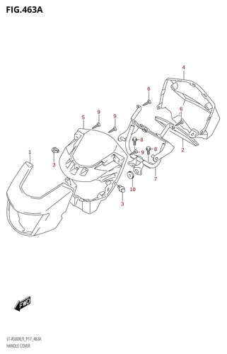 Suzuki genuine atv screw - atv,
