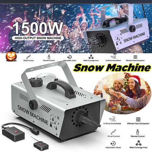 Snow machine 1500w wireless - machine,