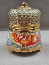 Franklin Mint "The Firebird" musical trinket box  