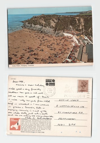 Postcard lusty glaze - lusty,