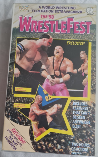The wrestlefest vhs world - '90,