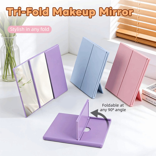 Tri fold makeup - tri-fold, mirror