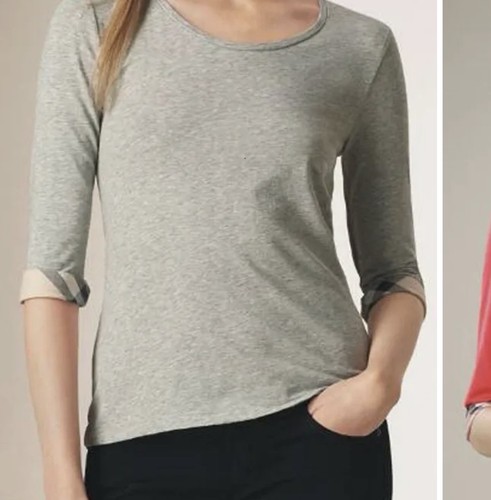 Burberry women grey cotton - women’s,