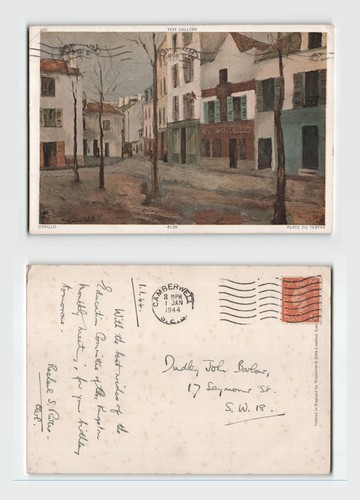 Postcard maurice utrillo - -,