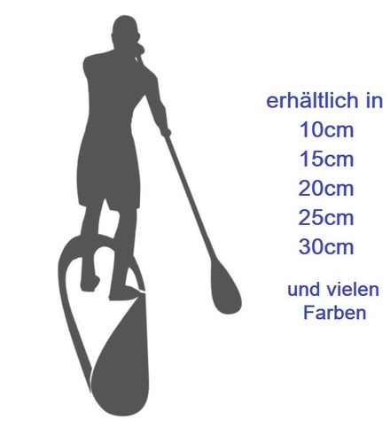 Stand paddle sticker - up,
