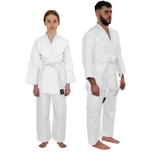 White adult judo - adult,