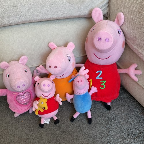 Large peppa pig soft toy - peppa,