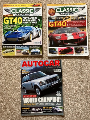 Ford gt40 featured magazines - magazines, +