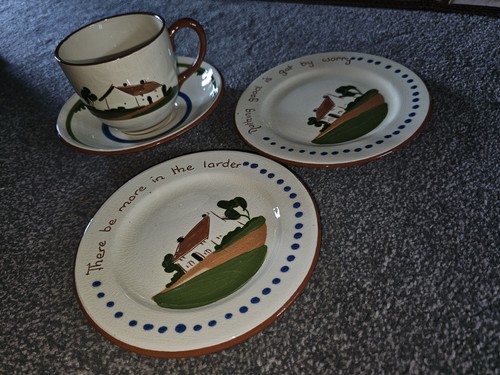 Beautiful vintage mottoware - vintage,