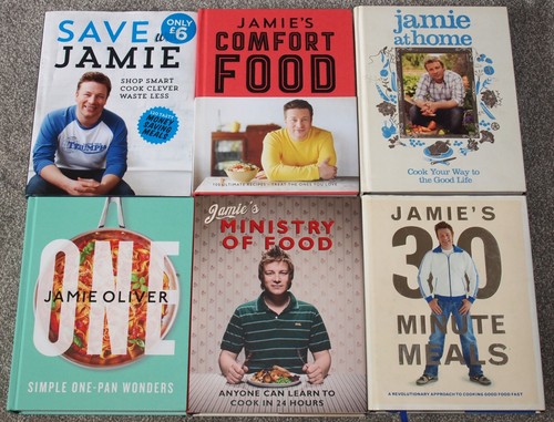 Jamie oliver book - 6x, bundle