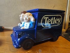 Wade Tetley Tea Folk Collectables, Gaffer & Archie Tea Caddy/Biscuit Barrel Van.