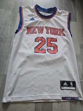 NBA New York Knicks jersey Derrick Rose #25 Adidas white size XS