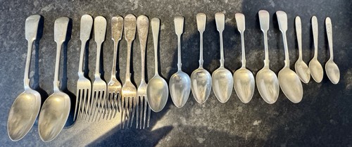 Job lot vintage cutlery - lot,