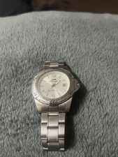Slazenger Silver Tone Date