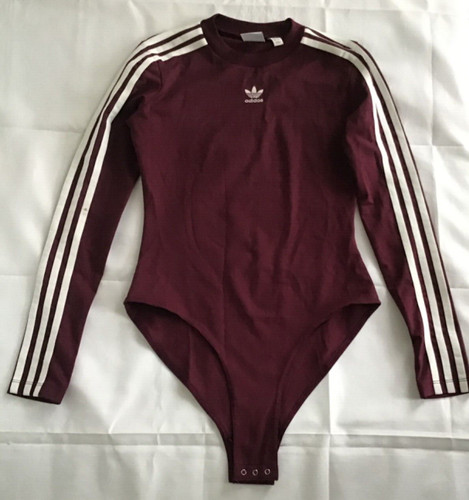 Adidas burgundy leotard one - leotard,