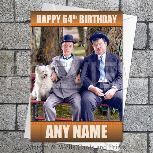 Laurel and hardy - hardy, birthday
