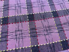 Pretty unused 50's vintage cotton & rayon dress fabric - 1.6M long, dusky pink