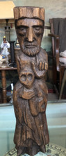 Vintage Hand Carved Wooden