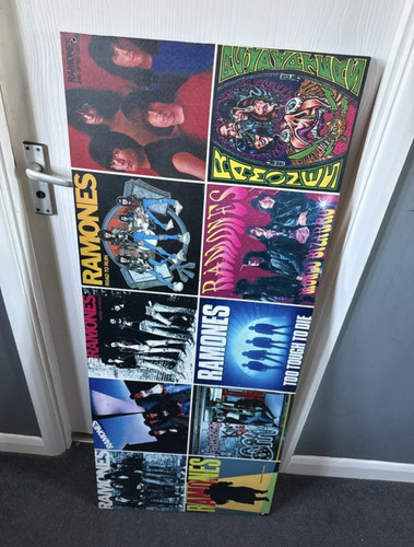 Ramones poster collage punk - poster,