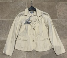 M&S Per Una Ladies Beige Linen