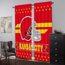 Kansas Football Curtain Rod