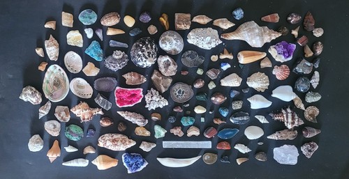 Collection mixed crystals - collection,