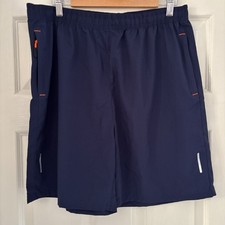 Men's Summer Drawstring Casual Sports Shorts with Zipper Pockets BNWOT Size XXL