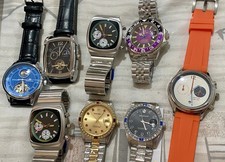 Lot of 8 Watches 3 Automatic