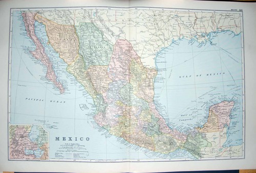 Original old antique - old, print