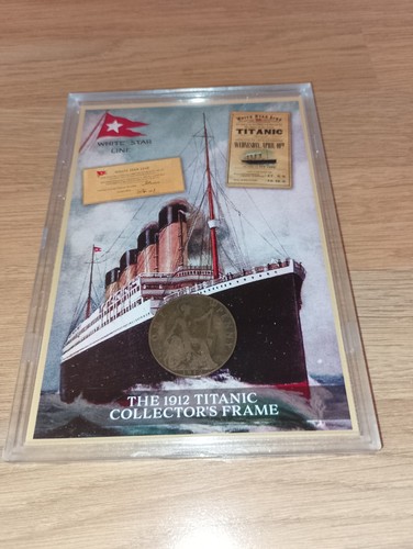 Titanic collectable frame with - titanic,