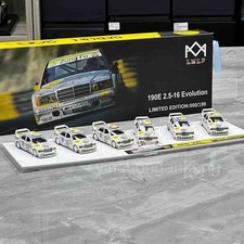 SEEKER 1:64 Mercedes Benz 190E 2.5-16 EVO W201 Simulation Alloy Car Model 6 car