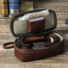 Genuine leather tobacco - leather,