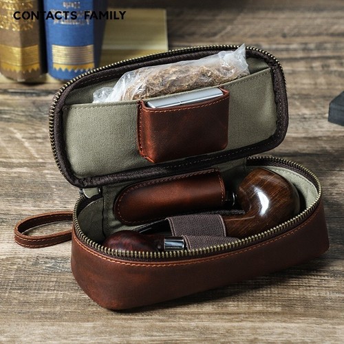 Genuine leather tobacco - genuine,