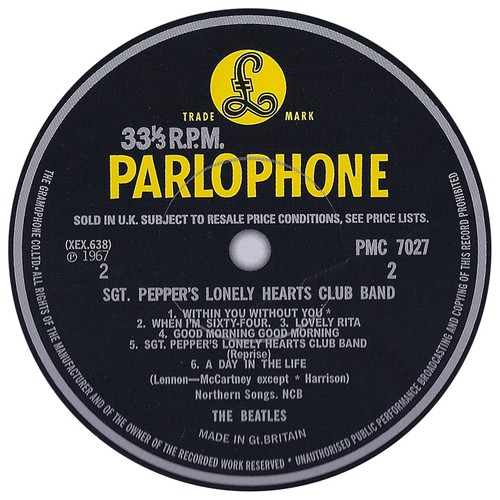 Beatles sergeant peppers - beatles.,