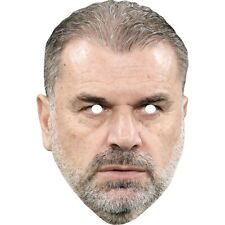 Ange Postecoglou Celebrity Card Face Mask - Ready To Wear - Fancy Dress
