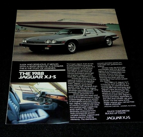 Jaguar coupe 1988 - xj-s, -1988