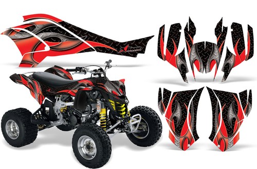 Atv graphic quad stickers - atv,