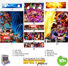 Marvel capcom full half sets - capcom, full/half