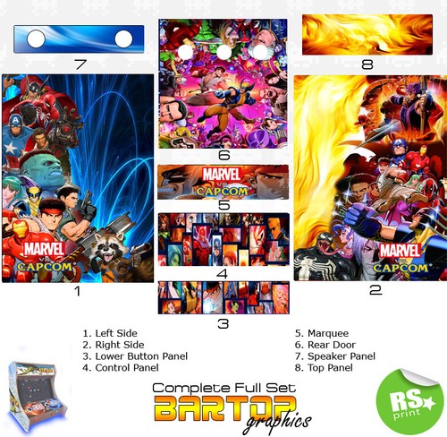 Marvel capcom full half - capcom, sets
