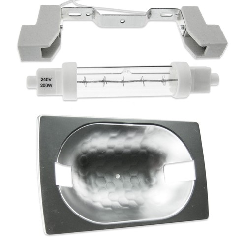 200w jacketed gantry heat lamp - 200w,