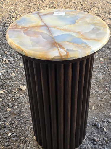 Celestial blue onyx fluted - blue,