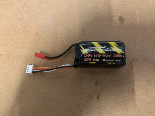 Rapidcharge 900mah 3s1p lipo - rapidcharge,