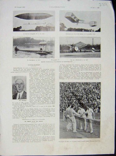 Original old vintage print - old,