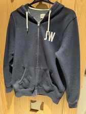 Jack Wills Hoodie Jacket Size medium Blue T843