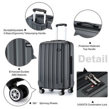 KONO 28Inch HardShell Suitcase