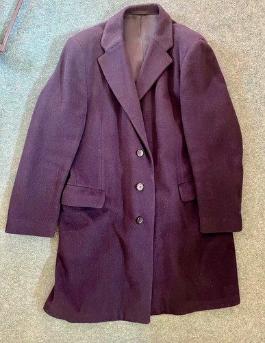 Vintage crombie navy - navy, wool