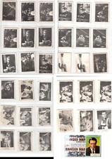 DANGER MAN Wrapper (1966) Somportex Wax Packet+ 26 Gum Cards + 15x The Saint UK